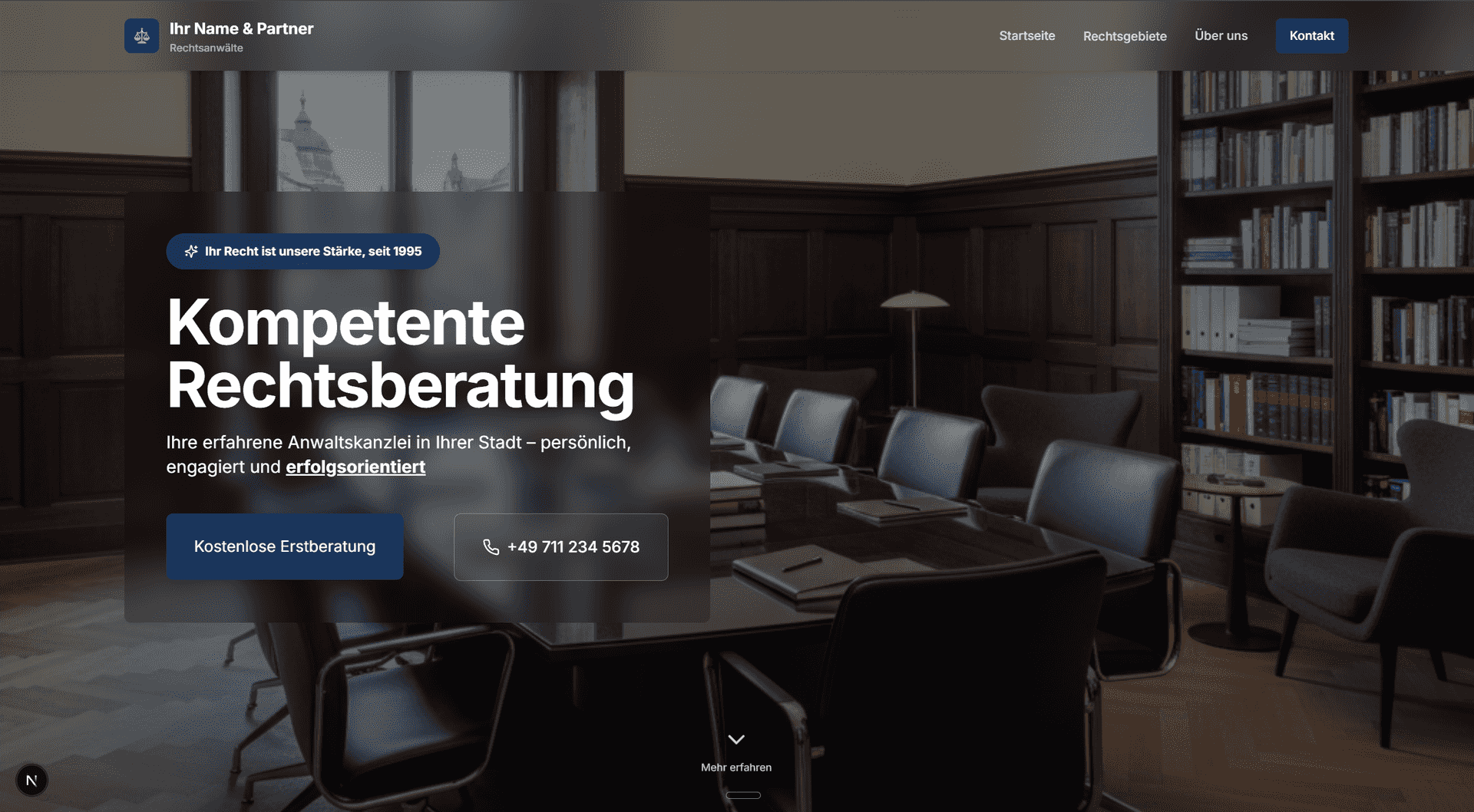 Muster Anwalt desktop
